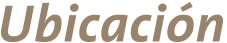Ubicacion